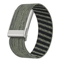 Versatile Soft Loop Fitness Tracker Bands for Enhanced Comfort (Black and green)