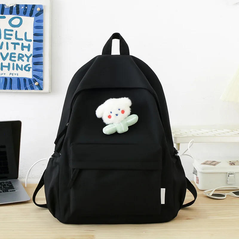 Cute Bags for Girls Backpacks for High School Popular Pink Blue Black Color Girls Sports Cartoon Backpack for Travel