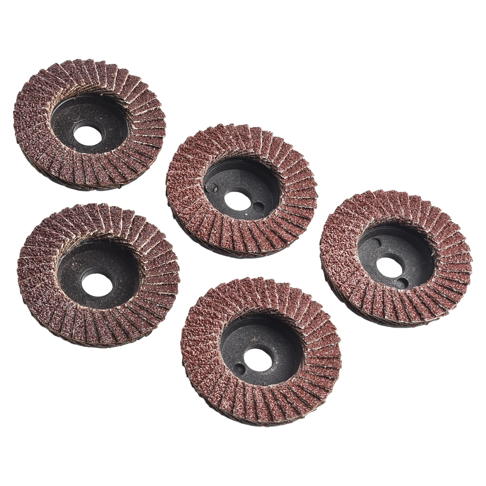 

5pcs Flat Flap Discs 50/75mm 3 Inch Sanding Discs 80 Grit Grinding Wheels Blades Wood Cutting For Angle Grinder