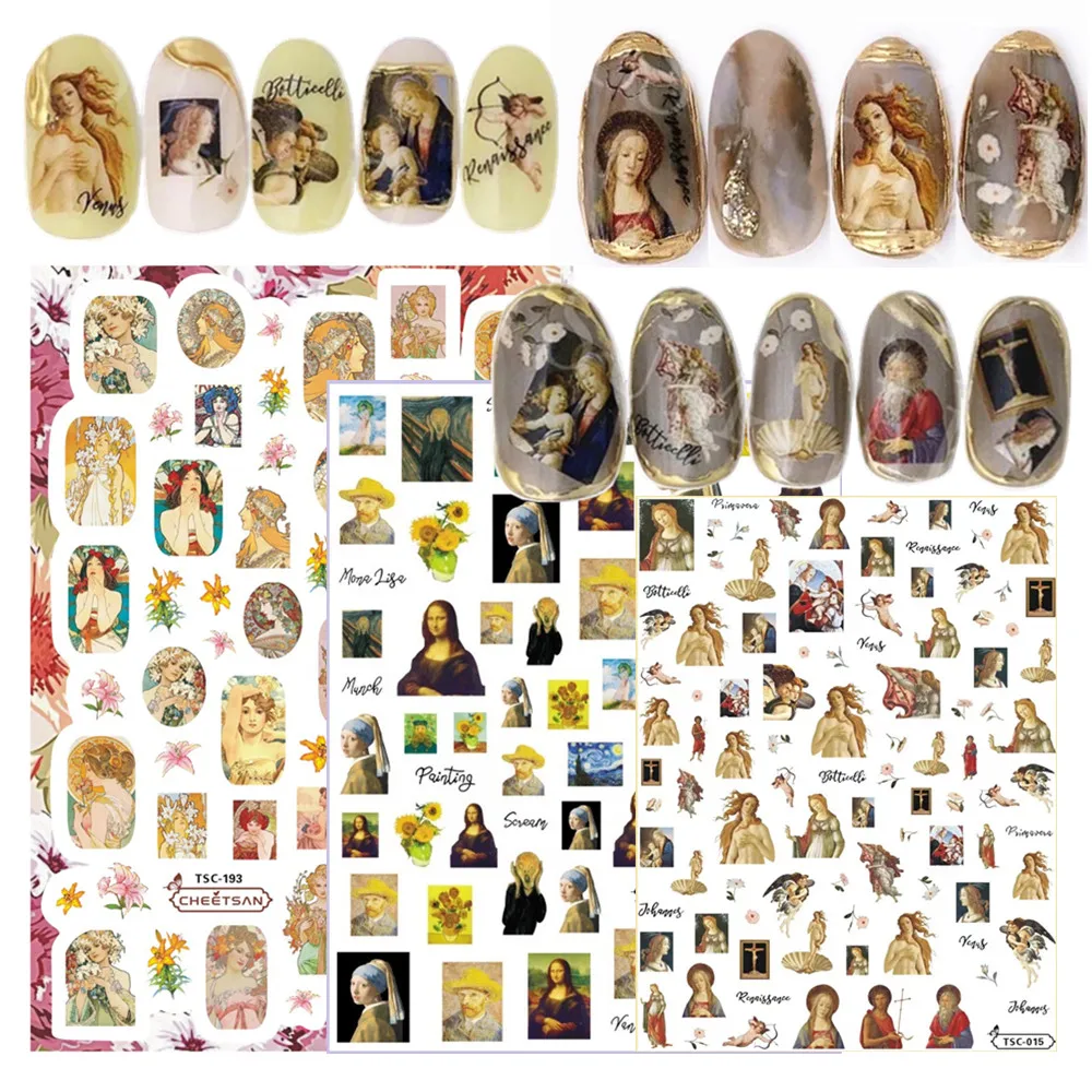 Nail Stickers Decals Art Tools Decoration for Professionals