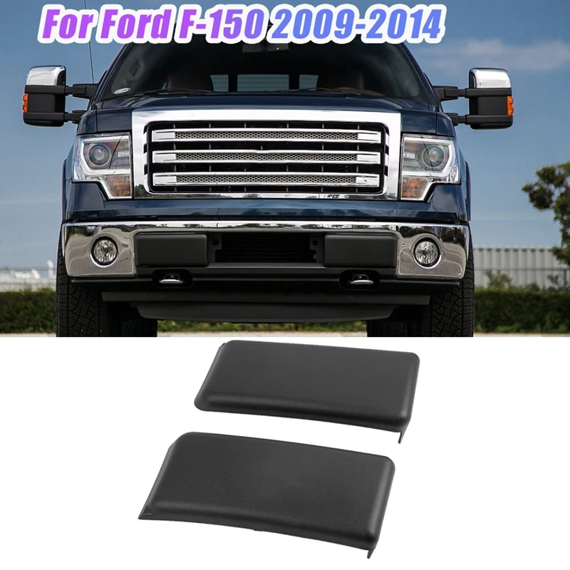 

Новинка для Ford F150 F-150 2009-2014 защита переднего бампера вставки накладки крышки черная пара RH LH набор