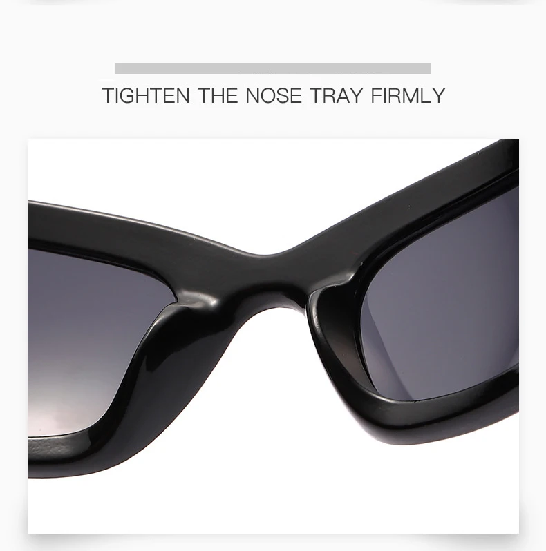 Rectangular Sunglasses For Men And Women Vintage Uv400 Sun Glasses_voghion.com