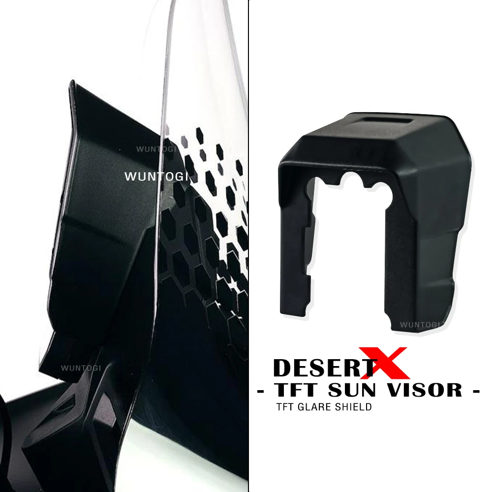 

Desert X Accessories TFT Anti-glare Protection for Ducati DesertX Desert X Dash Screen Glare Shield TFT Sun Visor Instrument Hat