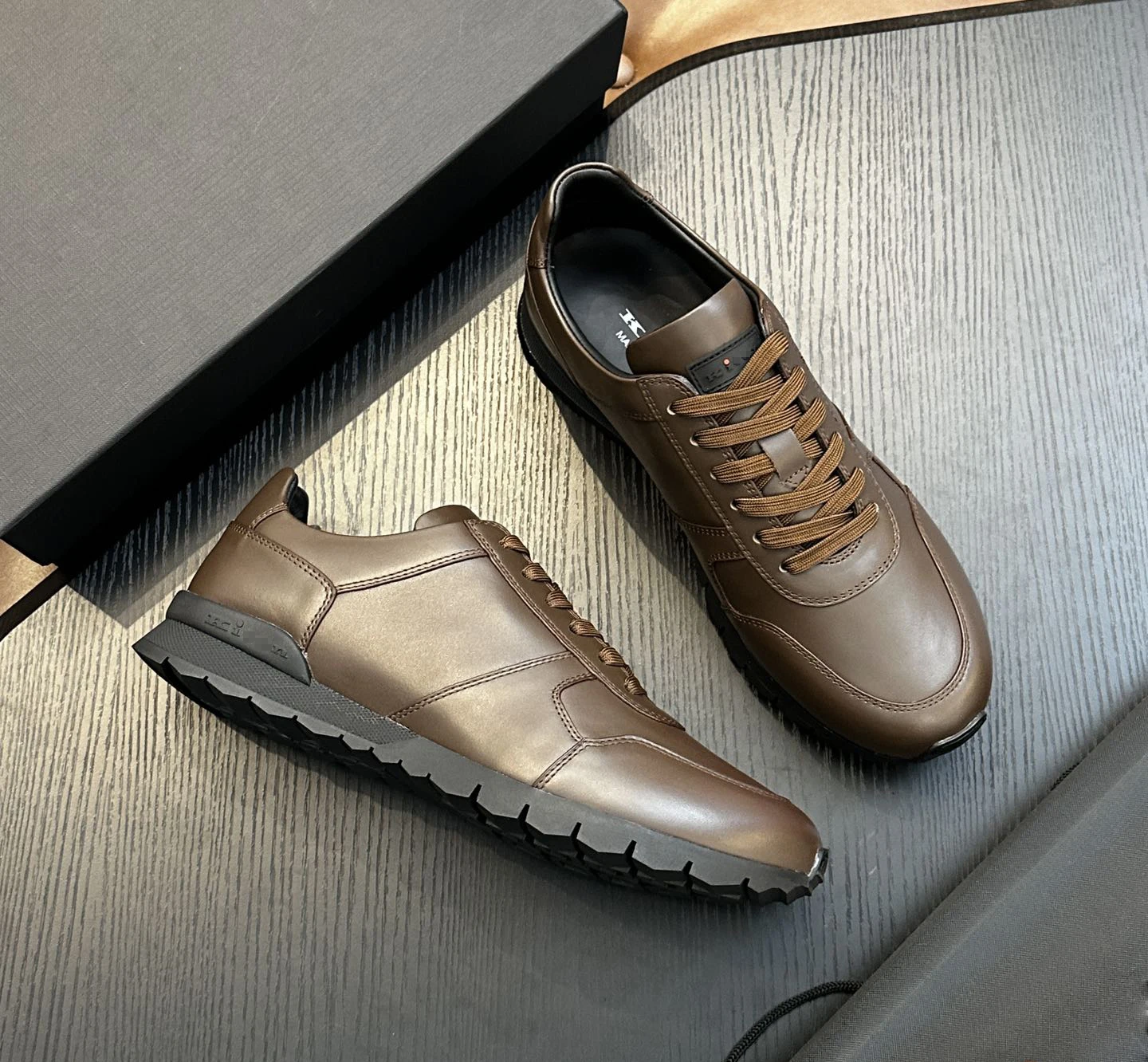 BILLIONAIRE BLSK CPRT Shoes Cowhide Suede 2025 new outdoors Casual high-quality Tie rope motion Men‘s European big size 39-46 4