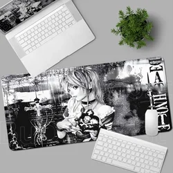 Anime - Themed Desktop Mat with Misa Amane & Light Yagami Design - Perfect - 300x600x2mm (HA3)