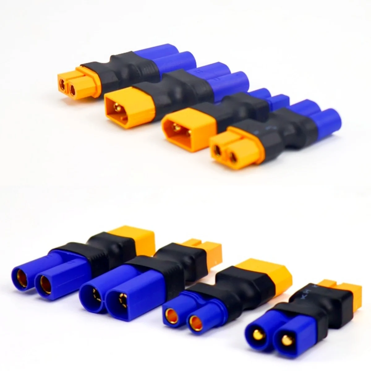 EC5 EC3 남성 여성 XT60 남성 여성 RC FPV 차량 Lipo 배터리 Esc 용 와이어 커넥터 플러그 어댑터 없음