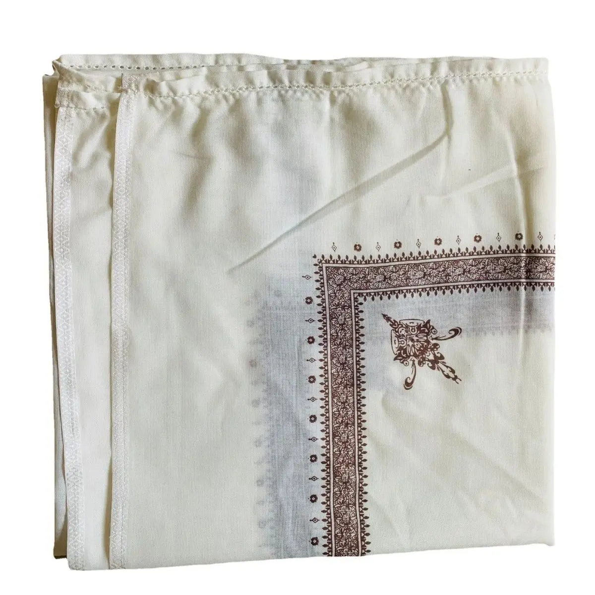 Freeshipping Turban Muslim Scarf For Men Hijab Kerchief Crochet Shawl Jewish Knit Headscarf Tassels Cotton Islam Pakistan Arab