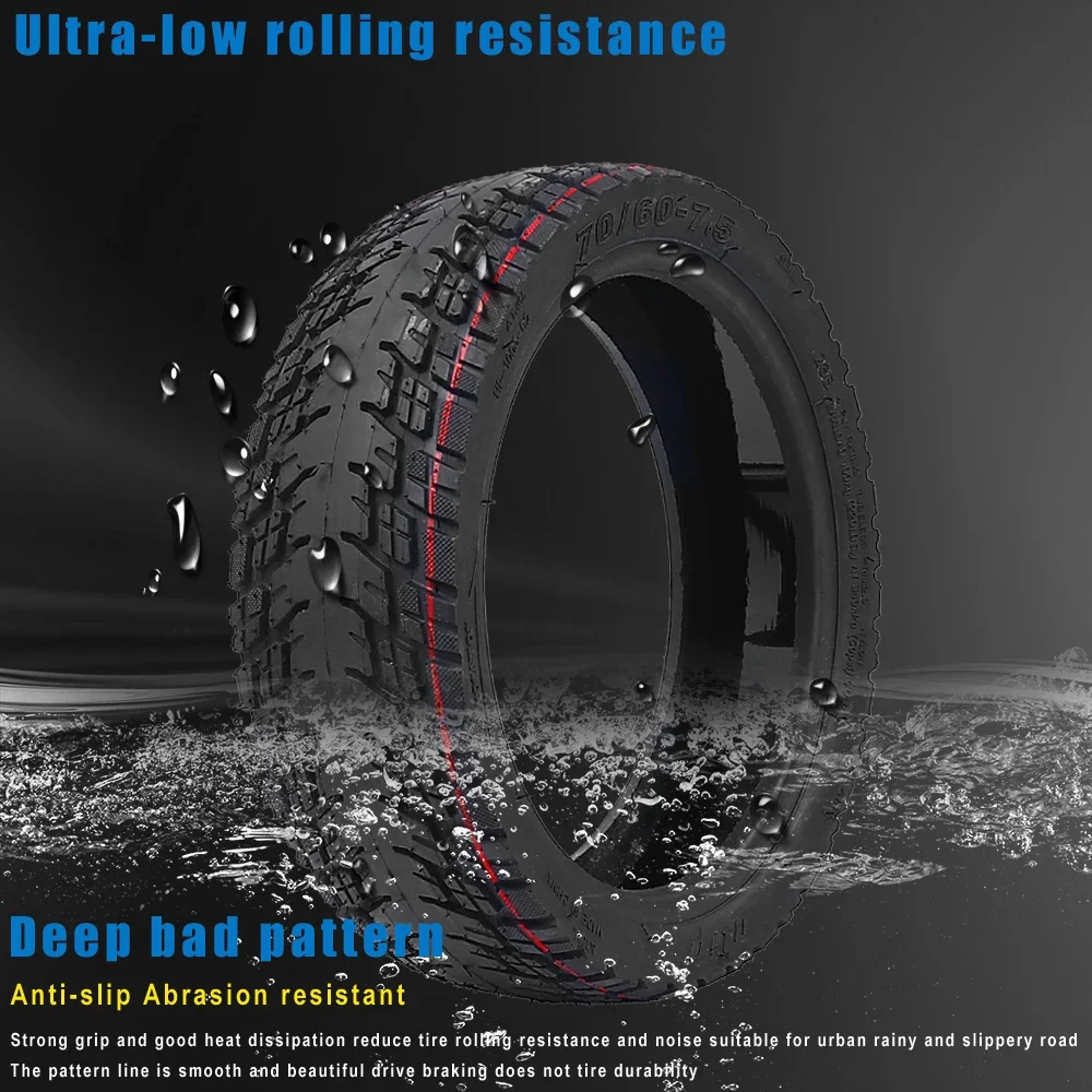 11-Zoll 70/60-7,5 Off-Road Tryes Jelly Vakuumreifen für Segway Ninebot ZT3/Pro Elektroroller Rad Tubeless selbstheilende Teile – Detail 6