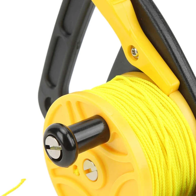 Diving Fishing Reel Portable Scuba Diving Reel with Thumb Stopper