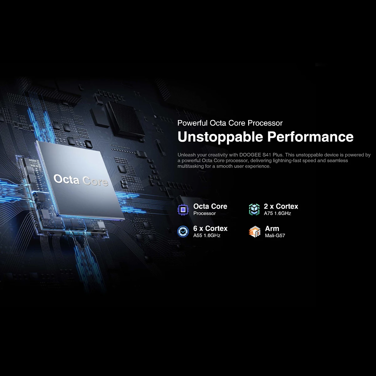 DOOGEE S41 PLUS Rugged Smartphone 5.5