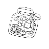 Into Gardens: Bold & Easy Coloring Book Featuring Plants, Flowers, and Cute Animals for Adults and Teens 6