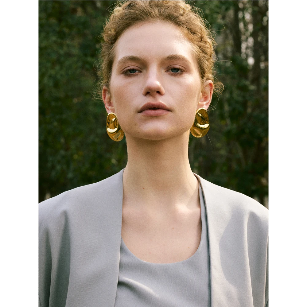 Yhpup Jewelry Metals Geometric Water Resistant