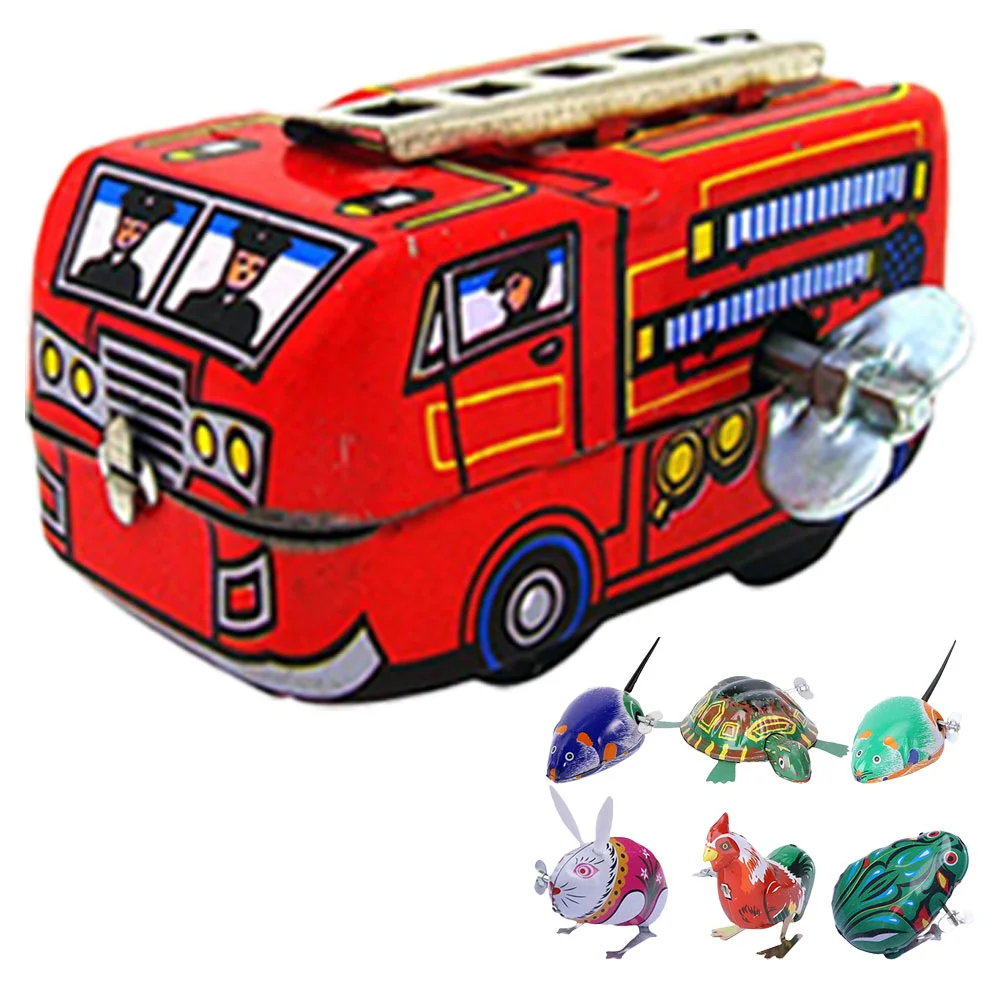 

7 Pcs Sea Turtle Decor Wind up Playthings Party Favors Metal Clockwork Vintage Windup for Kids Toddler Child