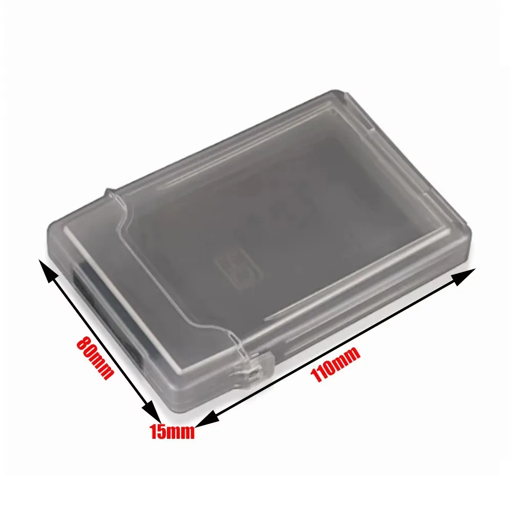 Shockproof External Hard Drive Storage Case - Durable Plastic Protection