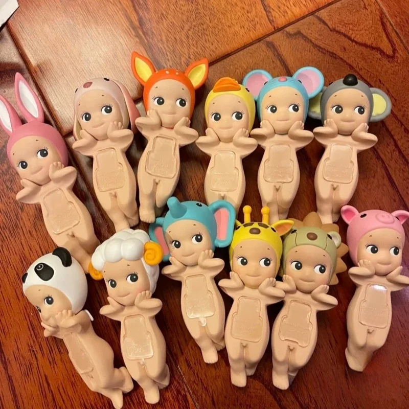 멀티 스타일 재고 누워 히퍼 액션 피규어, 귀여운 신비한 서프라이즈 장난감, 애니메이션 모델 인형, 어린이 크리스마스 선물