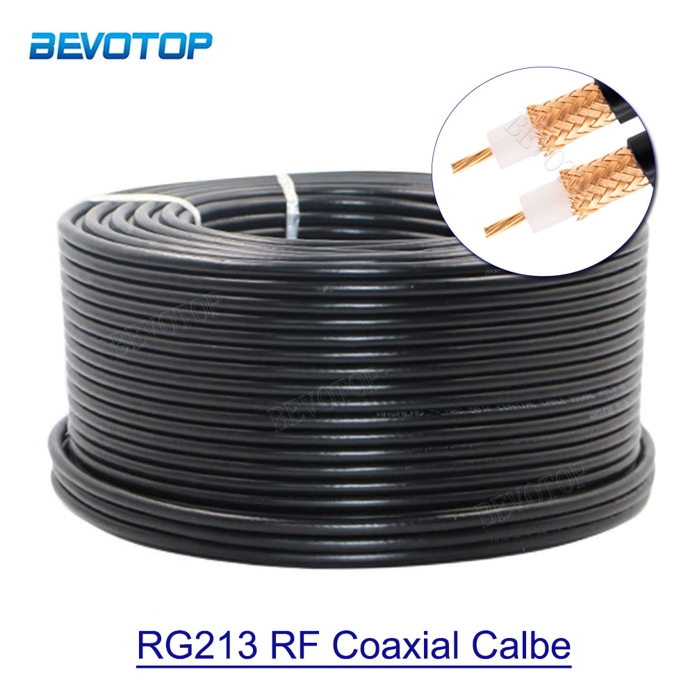 RG213 Cable 50 Ohm 50-7 RF Coaxial Pigtail High Quality Low Loss RG-213 ...