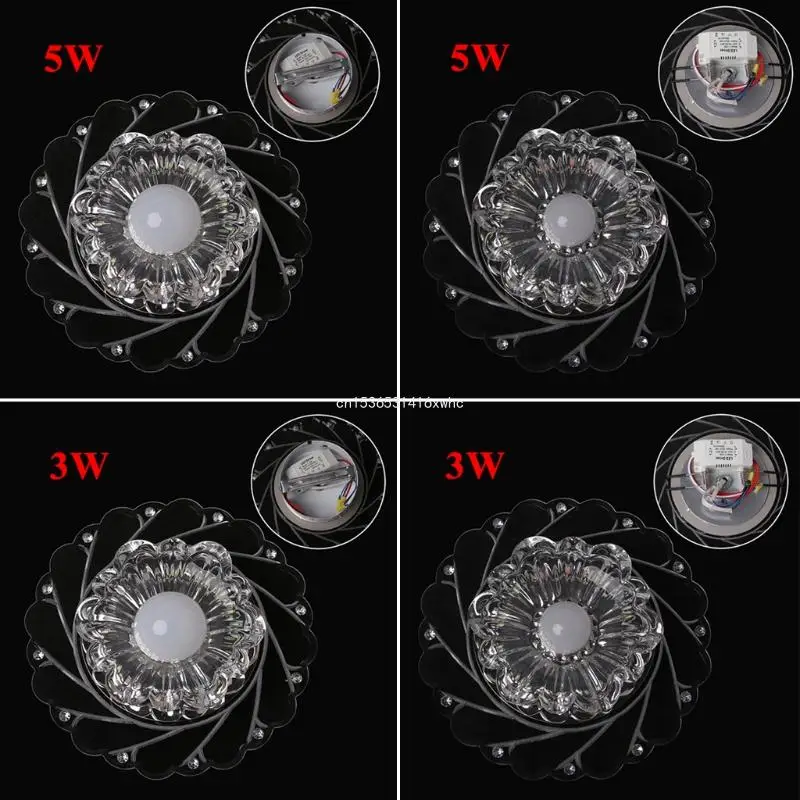 Dropship 5W 천장 조명 공작 스타일 LED 원형 통로 입구 복도 보루 조명 Co