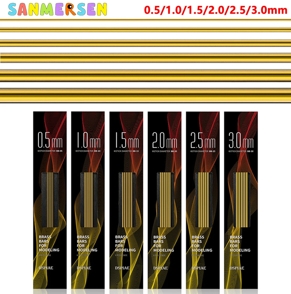 Premium Brass Alloy Solid Round Bar - Multiple Diameter Options for Crafting and Engineering