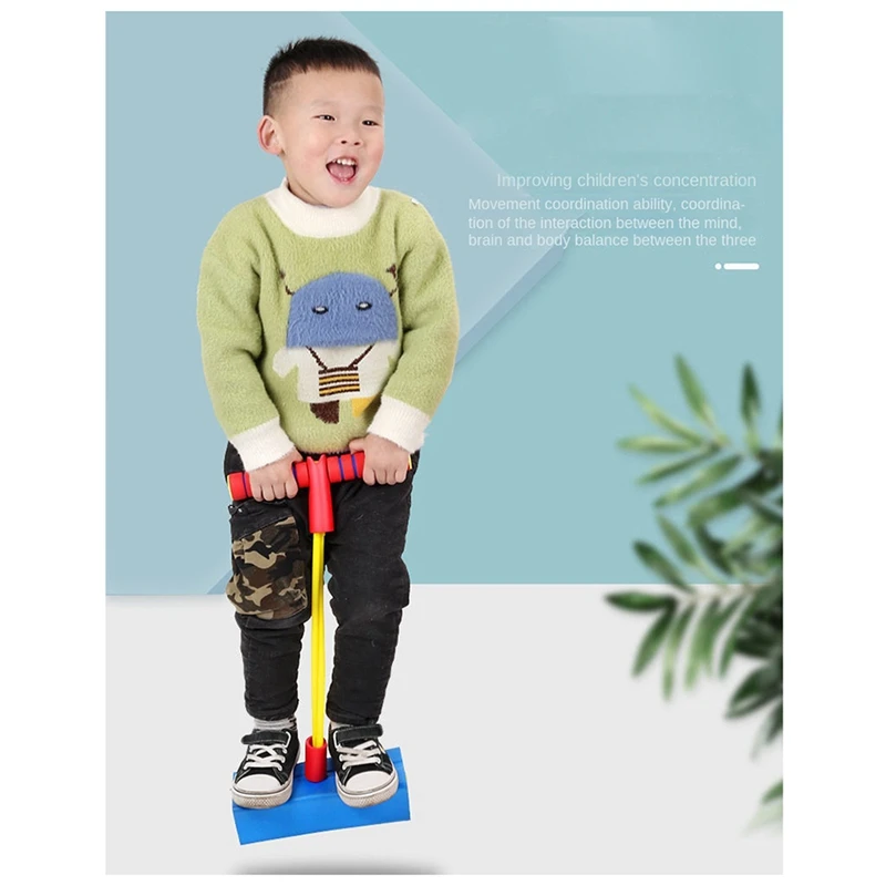 Children's Frog Jumping Exercise Baby Bouncing Pole (With Sound) 3