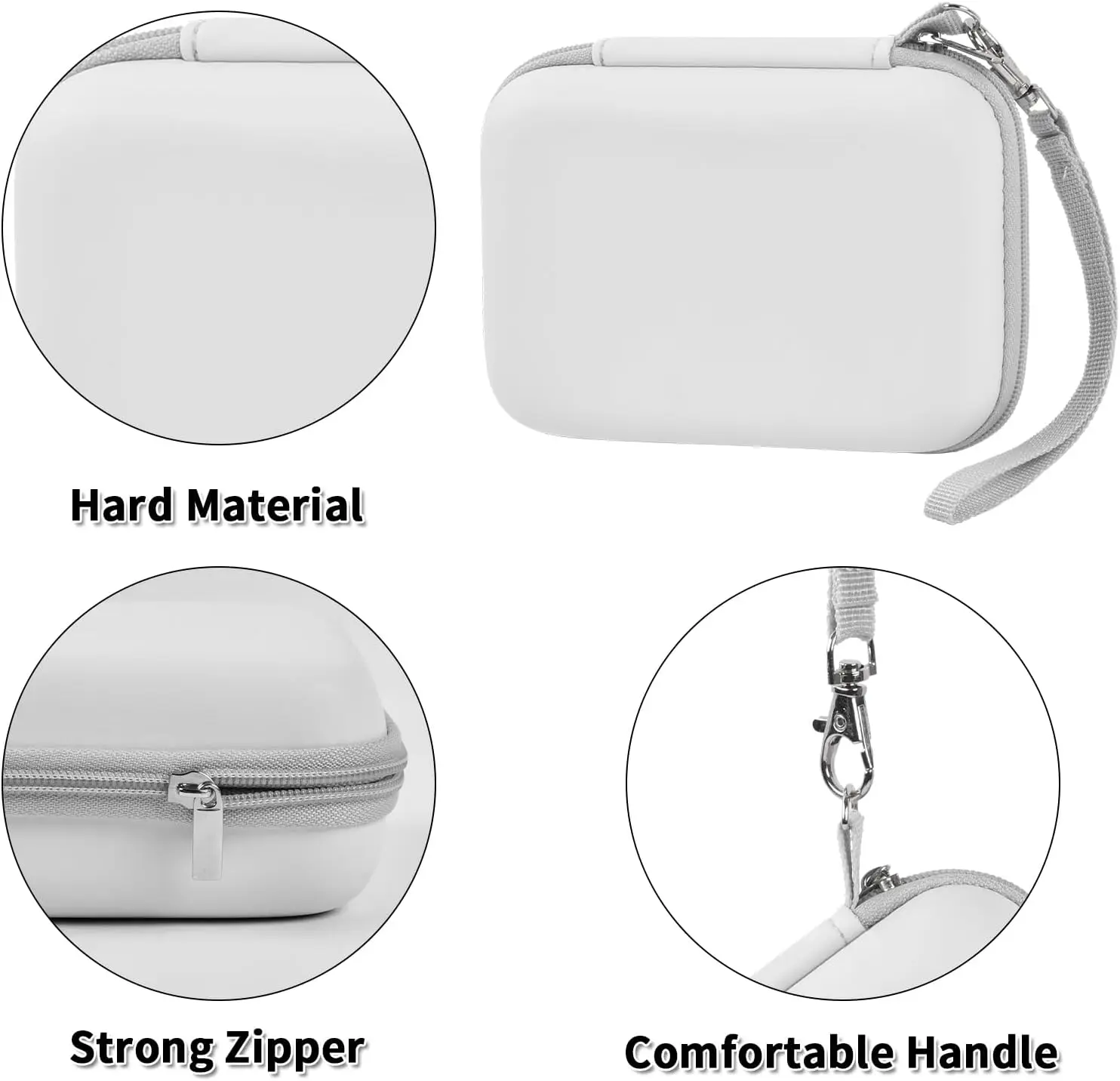 Case Compatible with Nelko P21 for Phomemo D30 D35 Label Maker Machine for JADENS D11 SUPVAN Mini Labeler CASE ONLY