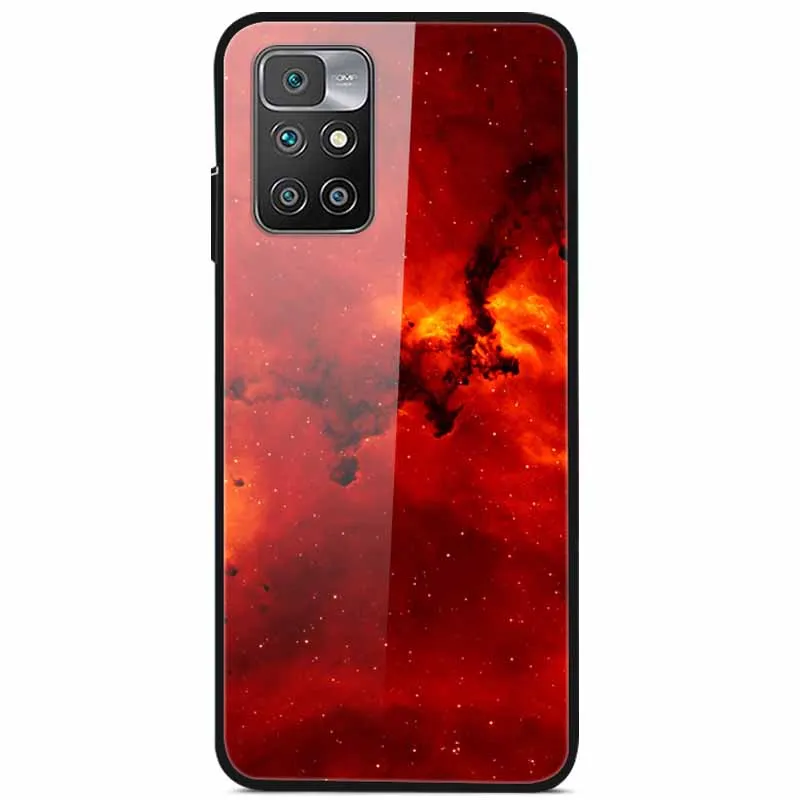 Space Starry Tempered Glass Phone Case - Durable Protective Cover