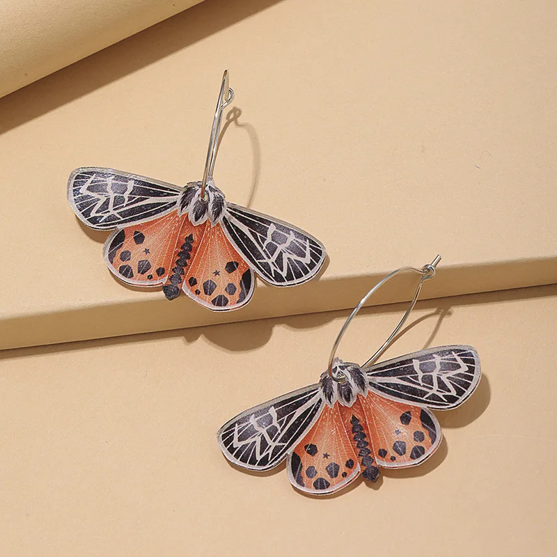 Luna Moth Earrings — sherritdesign
