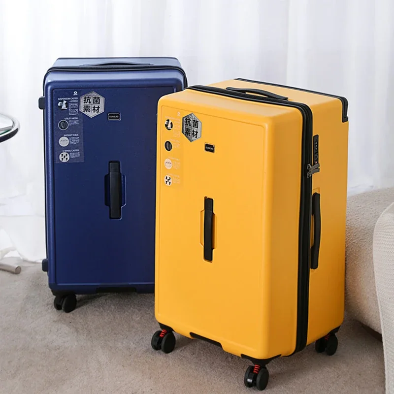 Travel Luggage Large Capacity Wide Pull Rod Suitcase Female Student Thickened Password Travel Male 26 Inch Universal Wheel Trunk Package Case travel luggage