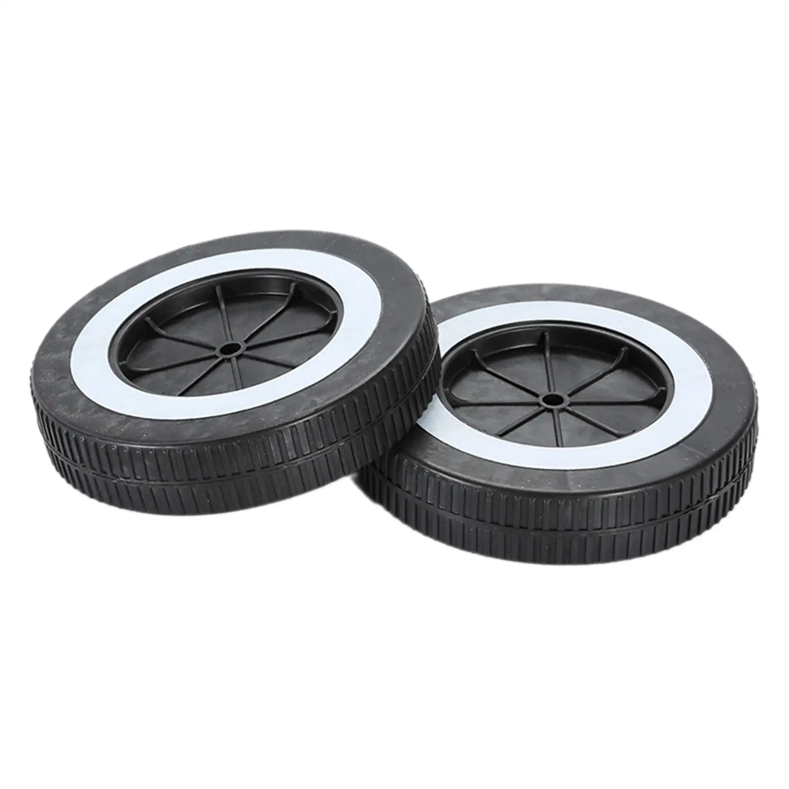BBQ Wheels Easy to Install Gas Grills Wheels for Barbecue Patio Garden 2x