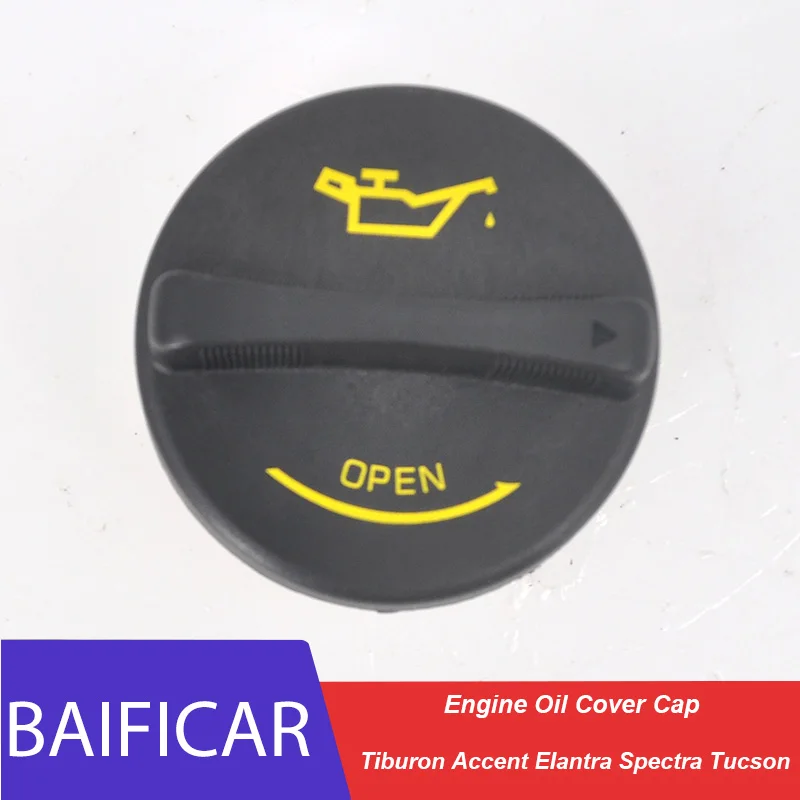 Baificar Genuine Engine Oil Cover Cap-Oil Filler 2651026620 For Hyundai Kia Tiburon Accent Elantra Spectra Tucson