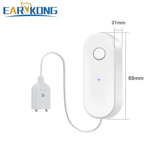 Tuya WiFi Smart Water Leak Sensor Liquid Leakage Alarm Overflow Level Detector Flood Protection SmartLife APP 5