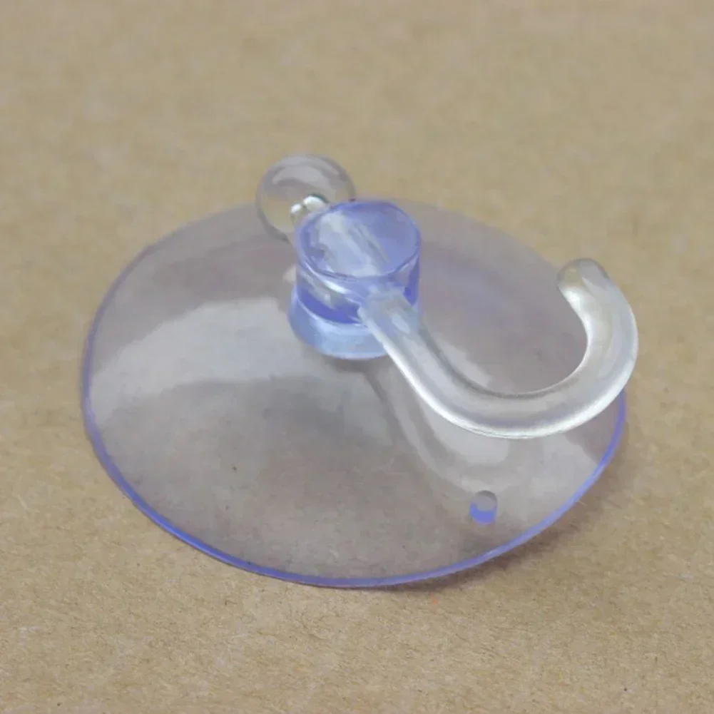 10Pc Suction Cup Hooks With Screw Nut 30-50 Mm Clear Sucker Pads Strong Adhesive Suction Holder For Car Glass Bathroom Wall Door 6