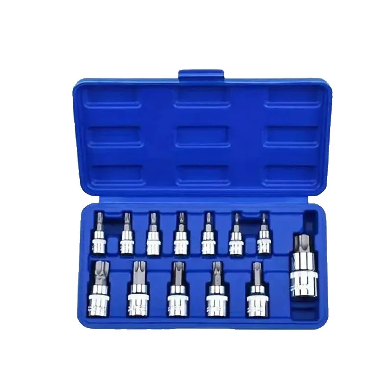 Jetech 13-teiliges Torx-Bit-Set, T8 Bis T60 – Cr-V Stahl, Hitzebehandelt, Mit Halterschiene