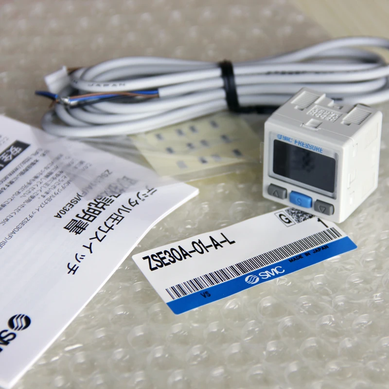 SMC ZSE30A 01 A L ZSE30A Series 2 Color Display Digital Pressure Switch