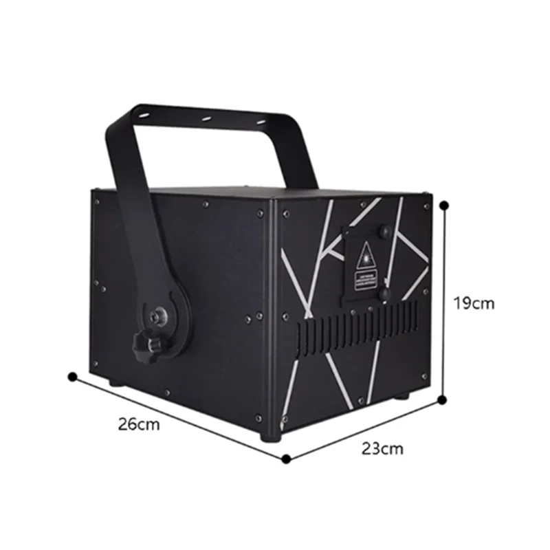 8W10W15W RGB 3D animation laser projector professional stage effect Christmas wedding