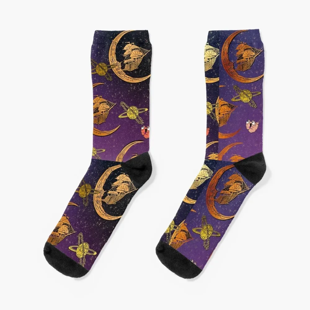 Treasured Planets Socks designer brand Antiskid soccer Socks Women's Men's