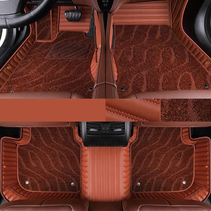 High quality! Custom special car floor mats for Mercedes Benz CLA 250 2024-2020 waterproof double layers carpets for CLA250 2022