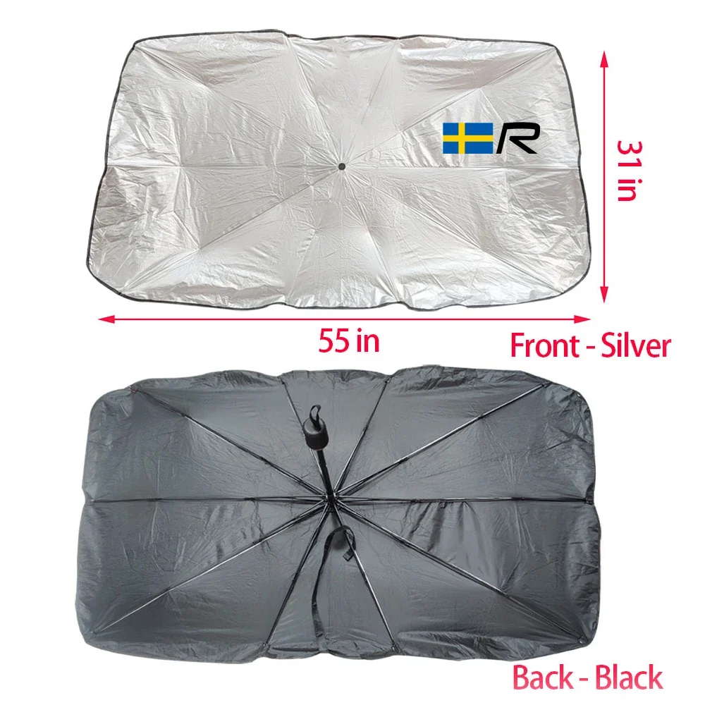 Car Sun Shade Protector Parasol For Volvo Rdesign XC30 XC40 740 850 S70 S60 S90 S80 C30 C70 V40 V50 V70 V90 XC70 XC60 XC90 S40