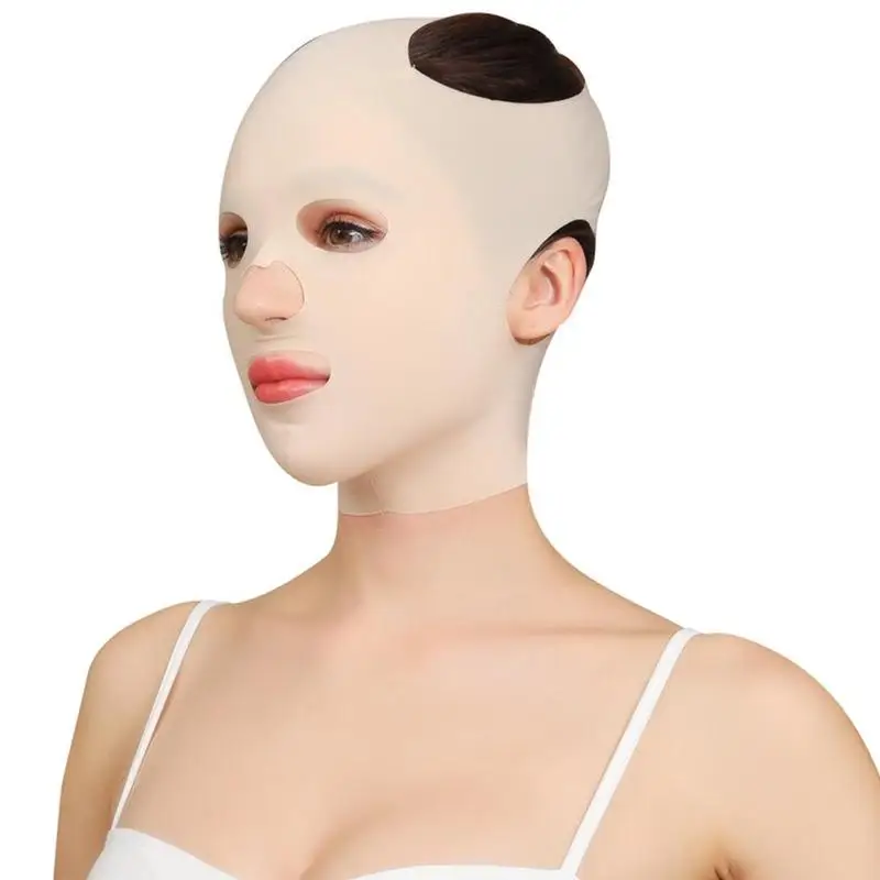 Face Lift Mask - Slimming & Breathable Anti-Wrinkle Facial Shaper with Chin & Cheek Lifting Strap
