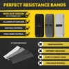 Fabric Resistance Hip Booty Bands Glute Thigh Elastic Workout Bands Squat Circle Stretch Fitness Strips Loops Yoga Gym Equipment 2