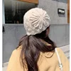 Autumn and Winter Hats, Fashion Korean  Style Rabbit Hair Wool Hats, Middle-aged Mothers, Plush and Thickened Ear Protection 2