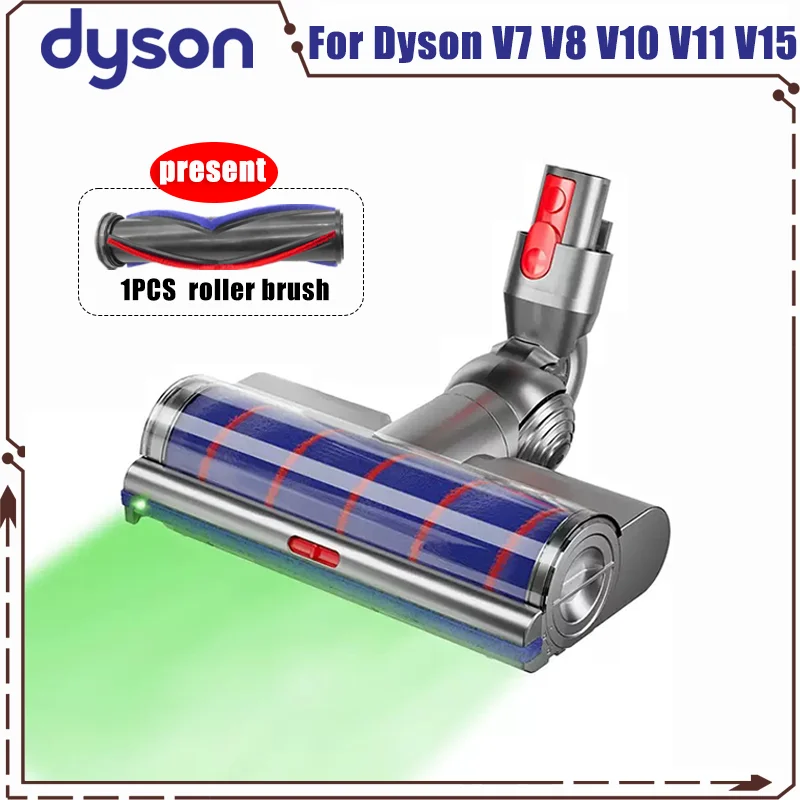For Dyson V7 V8 V10 V11 V15 Vacuum Cleaner Anti Entangleme Direct Drive Cleaner Head , Motorhead Cleaner Head Brush Turbine Tool 1