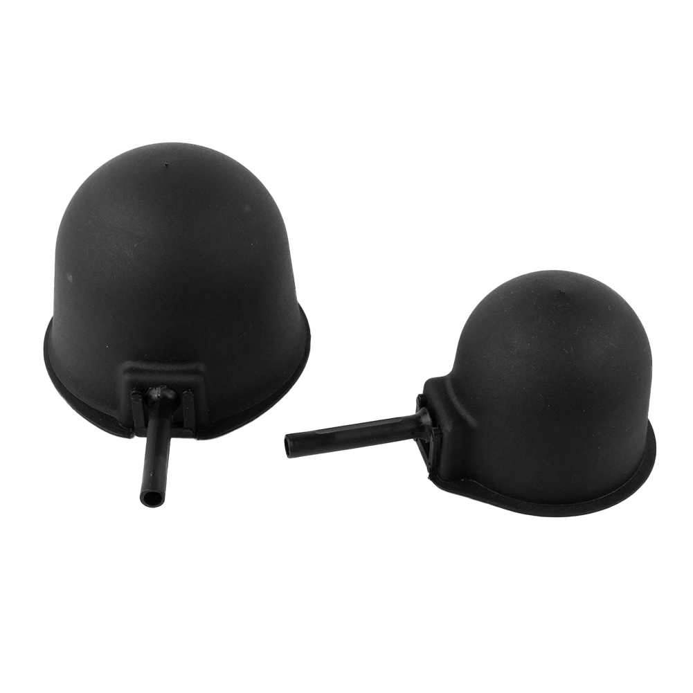 

Durable Fishing Outdoor Sports Feeders Bait Spoons Bait Throwing Black Long Rod Parts Plastic 2 PCS Accessories
