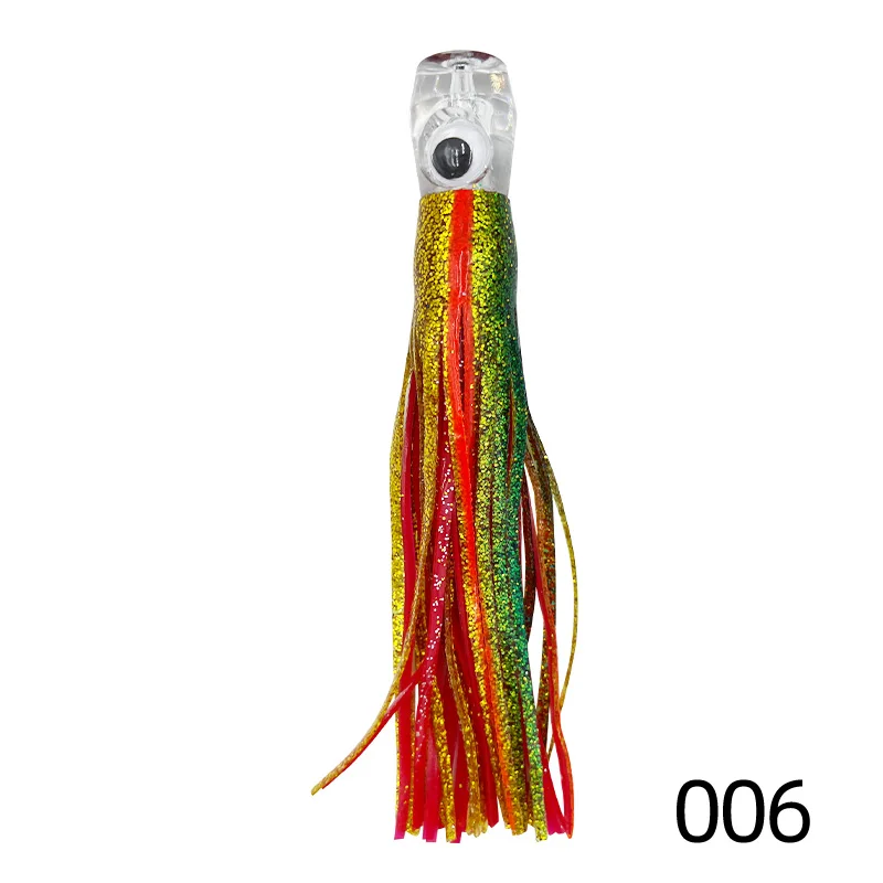 34 cm 260g Wahoo leurres pêche à la traîne eau salée grand jeu pêche en haute mer bateau pêche thon leurres crochet pour Mahi Leurre Marlin Billfish  18