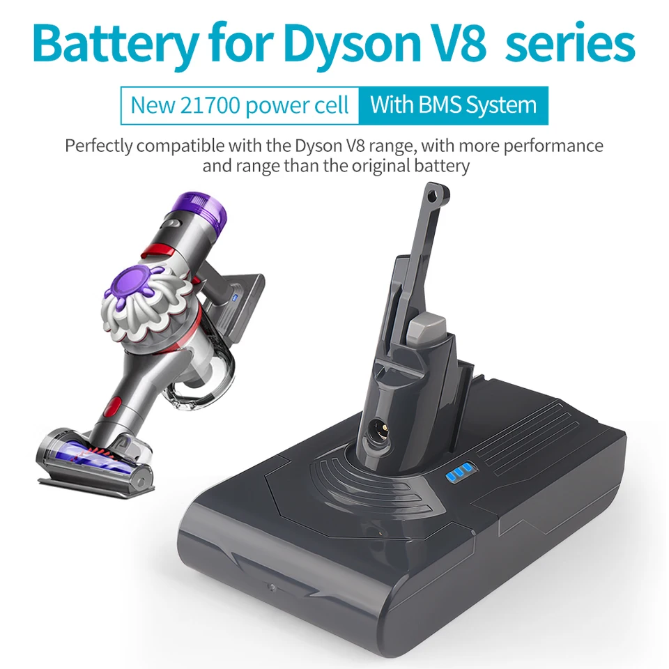 ダイソン★コードレス掃除機★V8★ＳV10★バッテリー新品と大差なし★1 ダイソン V8 バッテリー SV10 大容量 4000mAh 掃除機 dyson