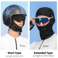 WEST BIKING Summer Cycling Cap Sun Protection Breathable Motorcycle Balaclava Helmet Lining Anti-UV Sports Running Fishing Hats 2