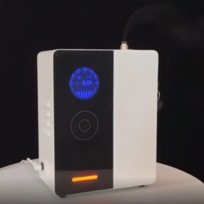 

2022 New Scent Diffuser Home Black White Fragrance Oil Diffuser Wholesale Scent APP Essential Oil Diffuser