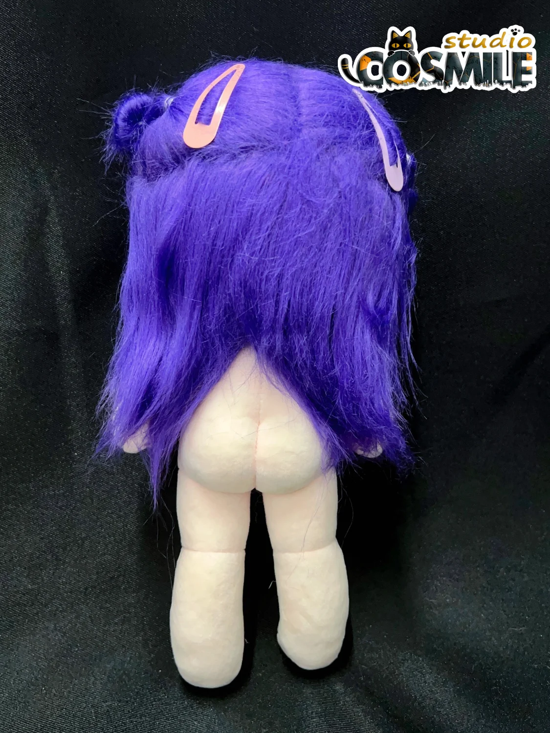No Attribute Kpop Star Idol Harajuku Purple Hair Smile Cute Qian Xing Stuffed Plushie Plush 25cm Doll Body Sa XM