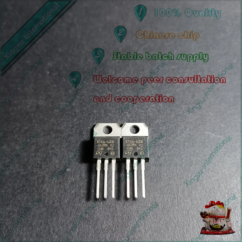 

1PCS/ Piece BTA16-800B 16A800V Bidirectional Thyristor BTA16-800C BTA16-600B BTA12-600