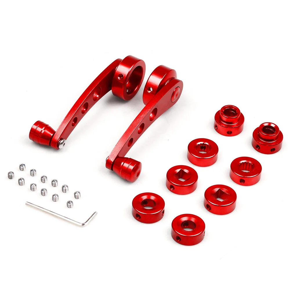 best windshield wipers 1Set Universal Car Window Handle Winder Riser Replacement Winder Crank Riser Window Handles Aluminum Alloy wiper blades
