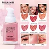 Liquid powder blusher air feeling light, thin, transparent, color rendering, long-lasting facial makeup powder blusher liquid 1